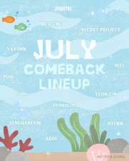 ‧₊˚★7月カムバックラインナップ★˚‧₊