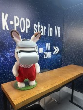 NソウルタワーでのVR K-POP体験