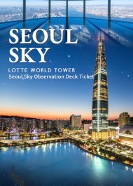 【入場券】ロッテワールドタワー Seoul Sky(展望台)